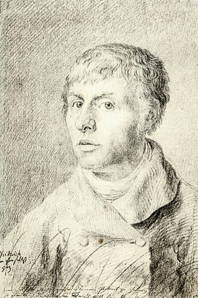 Selbstporträt von Caspar David Friedrich
